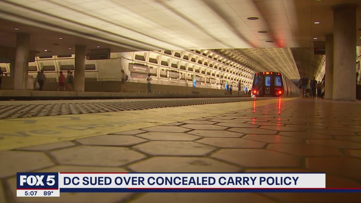 DC sued over concealed carry policy